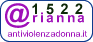 Apre il sito 1522 @rianna - antiviolenzadonna.it in una nuova pagina