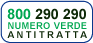 Apre la pagina dedicata al numero verde 800 290 290 antitratta in una nuova finestra